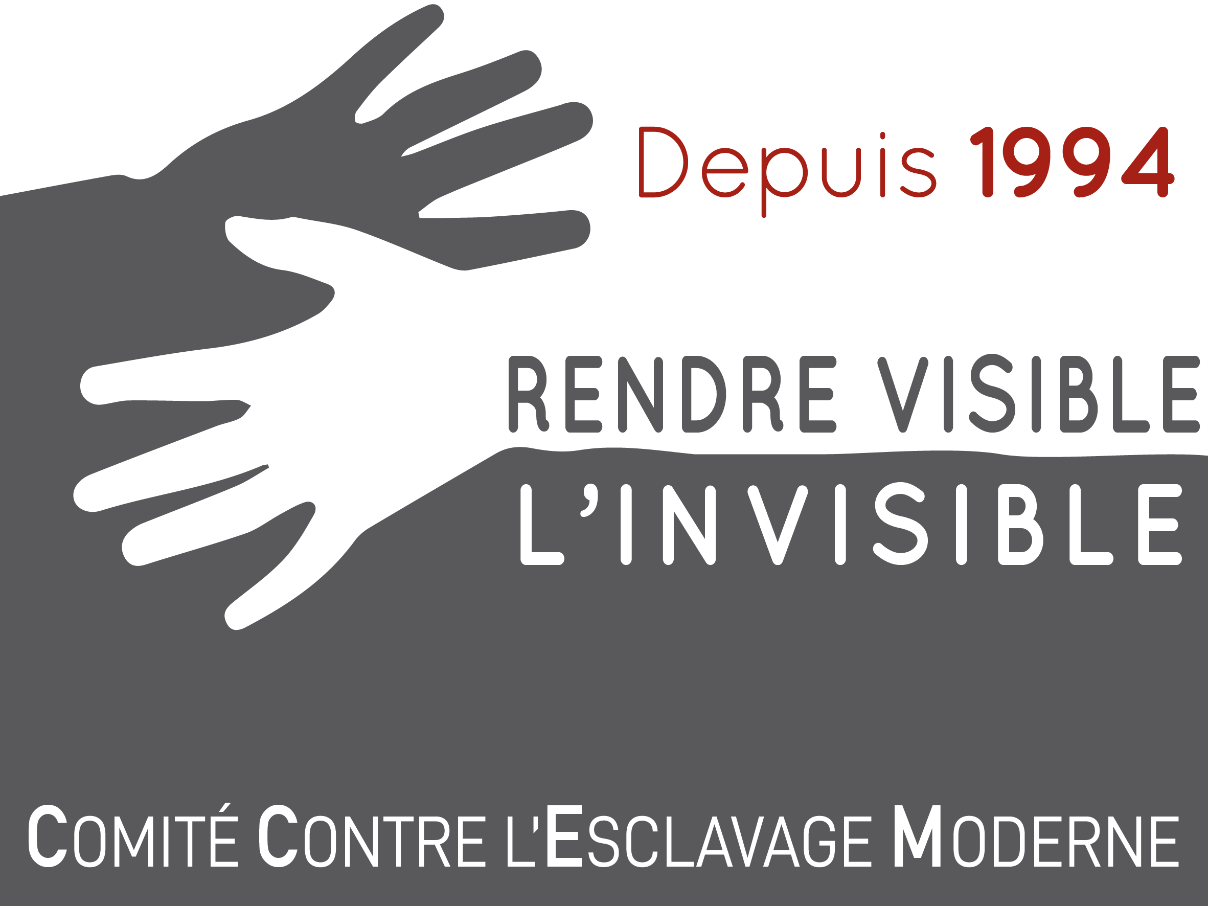 Comité contre l’esclavage moderne (CCEM) logo